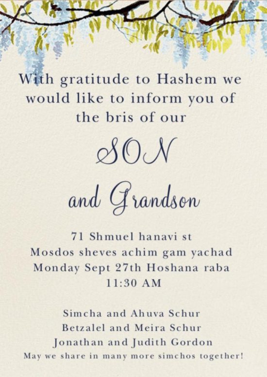 Schur bris tomorrow
